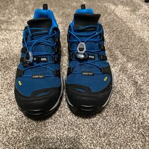 Men’s 7 1/2 Adidas Goretex hiking shoes. Worn once!